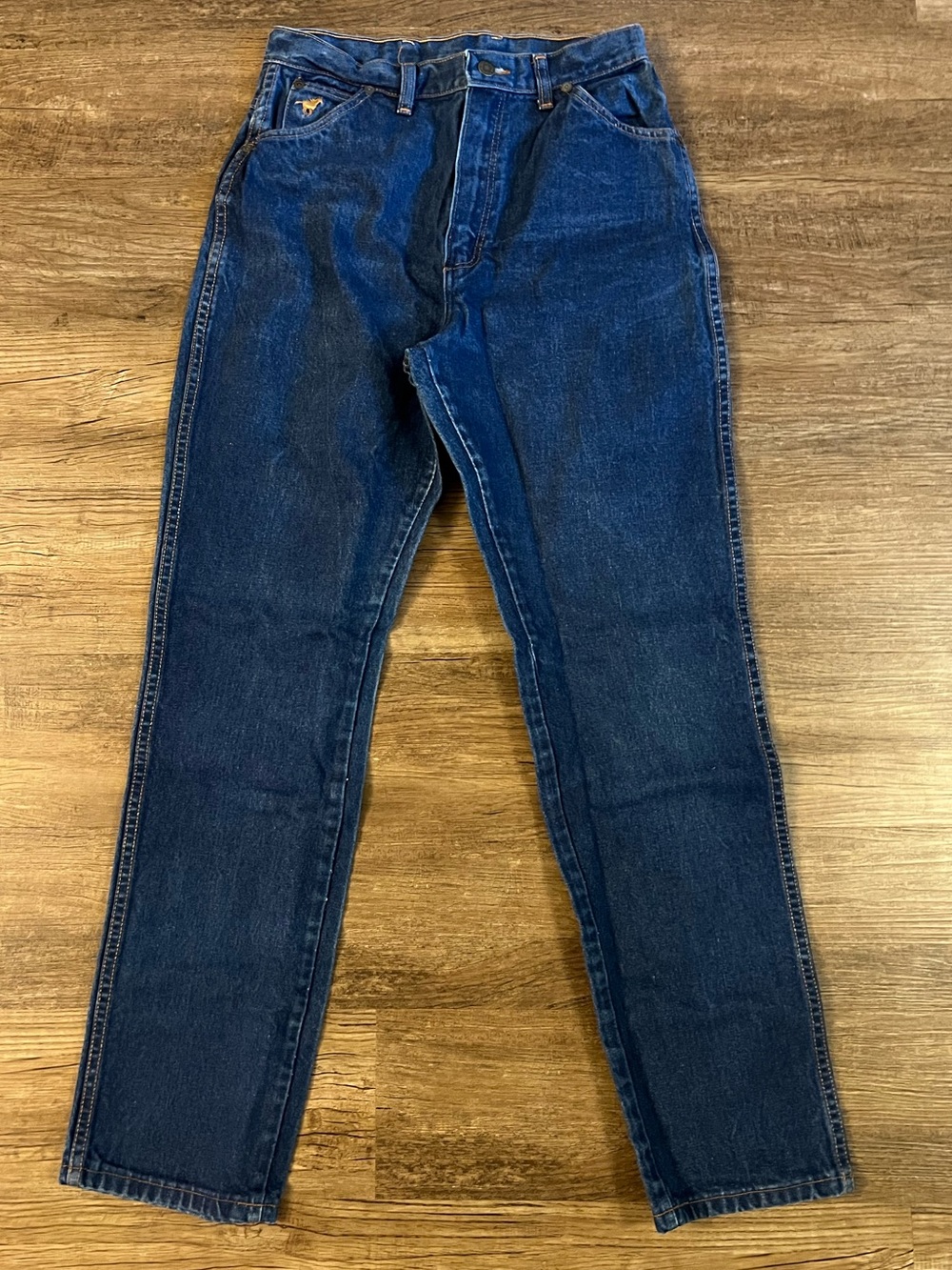 1970s Wrangler Classic Blues Jeans 13 JUNIOR FIT Denim USA Women’s E36